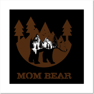 Mom Bear Posters and Art